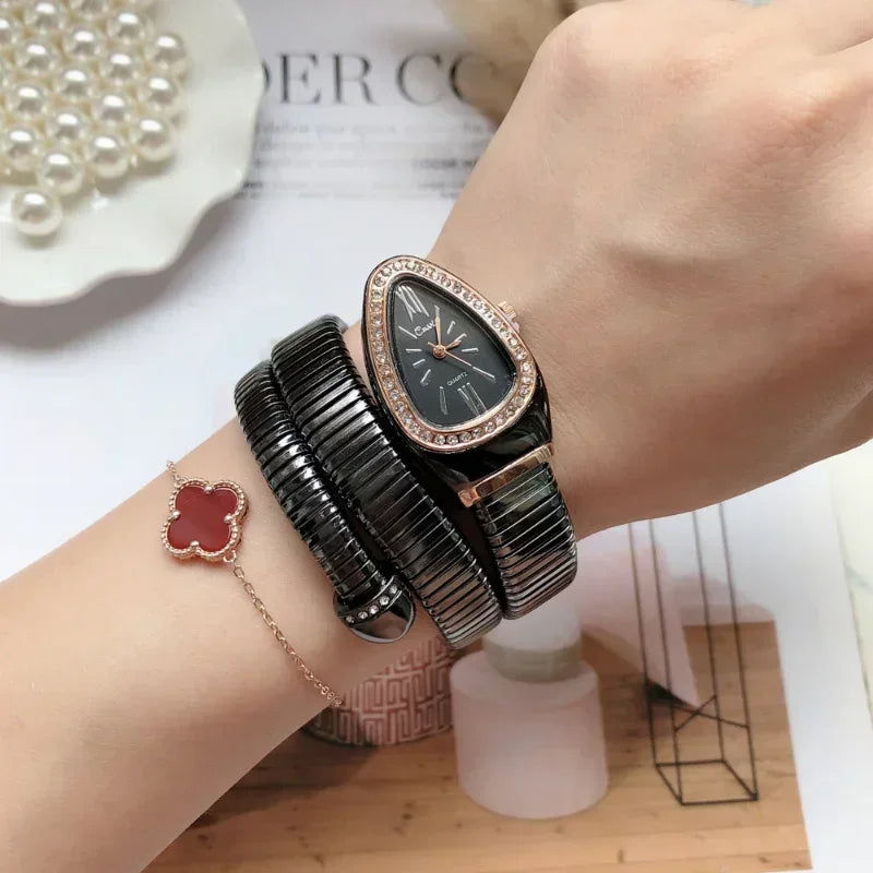 Serpentine Quartz Watch for Women